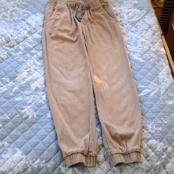 boys khaki joggers
